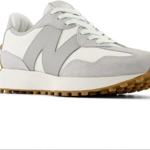 New Balance WS327 Grey and White Retro Runner